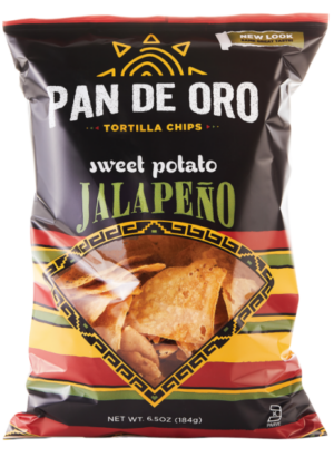 Pan De Oro Sweet Potato Jalapeño Tortilla Chips 6.5oz 12ct
